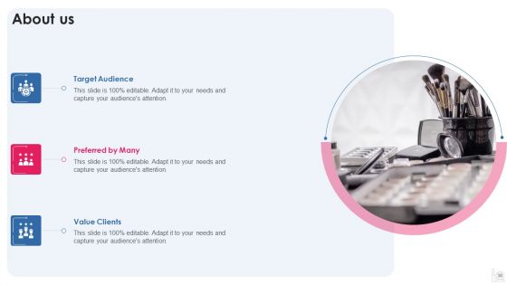 Makeup And Beauty Care Products Company Profile Ppt PowerPoint Presentation Complete Deck With Slides