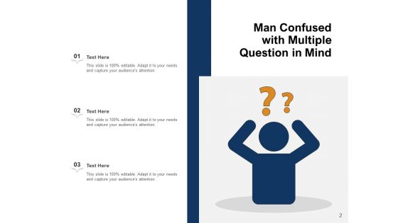 Man With Question Template Customer Business Ppt PowerPoint Presentation Complete Deck