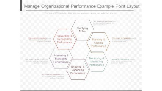 Manage Organizational Performance Example Point Layout