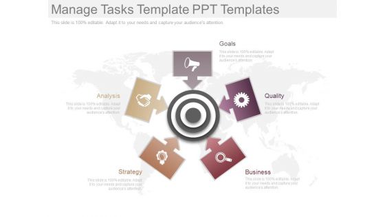 Manage Tasks Template Ppt Templates