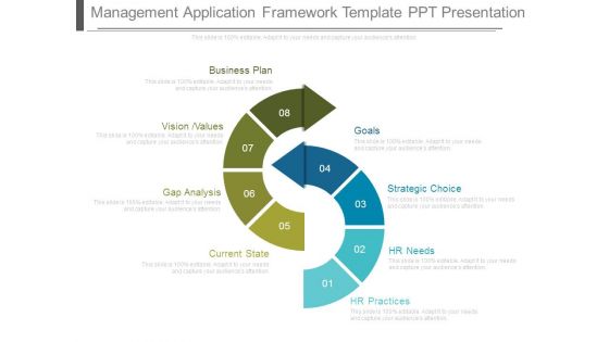 Management Application Framework Template Ppt Presentation Management Application Framework Template Ppt Presentation