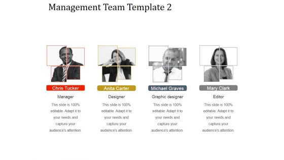 Management Team Template 2 Ppt PowerPoint Presentation Images