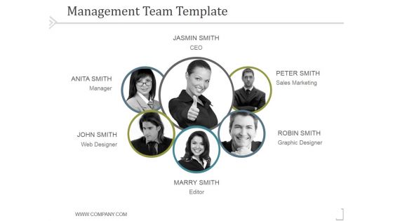 Management Team Template 6 Ppt PowerPoint Presentation Backgrounds