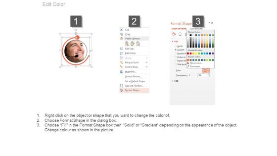 Management Team With Profile Details Powerpoint Slides
