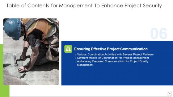 Management To Enhance Project Security Ppt PowerPoint Presentation Complete With Slides