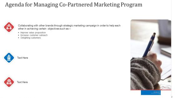 Managing Co Partnered Marketing Program Ppt PowerPoint Presentation Complete With Slides