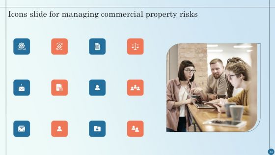 Managing Commercial Property Risks Ppt PowerPoint Presentation Complete Deck With Slides