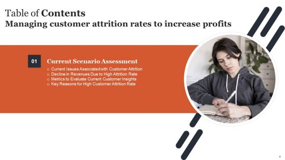 Managing Customer Attrition Rates To Increase Profits Ppt PowerPoint Presentation Complete Deck With Slides