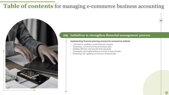 Managing E Commerce Business Accounting Ppt PowerPoint Presentation Complete Deck With Slides