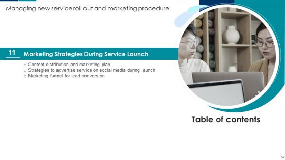 Managing New Service Roll Out And Marketing Procedure Ppt PowerPoint Presentation Complete With Slides