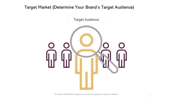 Managing Portfolio Growth Options Target Market Determine Your Brands Target Audience Graphics PDF