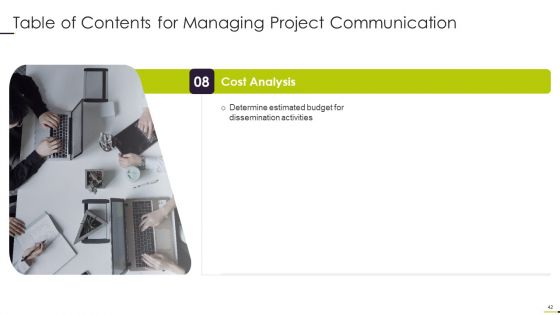 Managing Project Communication Ppt PowerPoint Presentation Complete With Slides