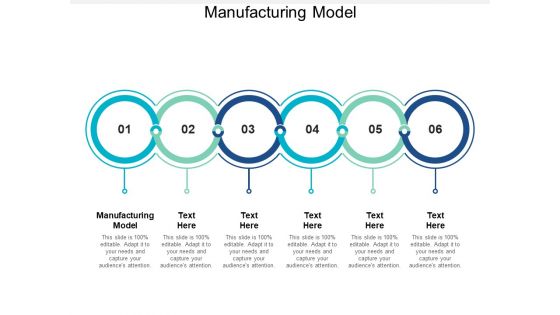Manufacturing Model Ppt PowerPoint Presentation Infographics Demonstration Cpb