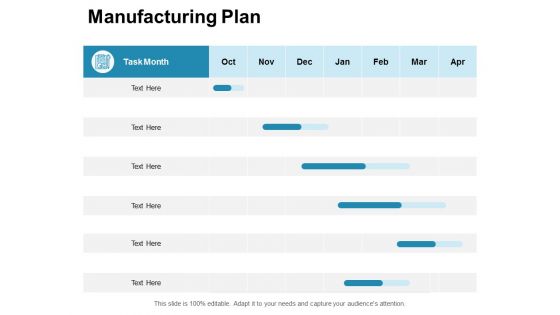 Manufacturing Plan Ppt PowerPoint Presentation Infographics Sample