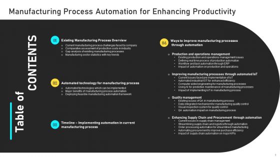 Manufacturing Process Automation For Enhancing Productivity Ppt PowerPoint Presentation Complete With Slides