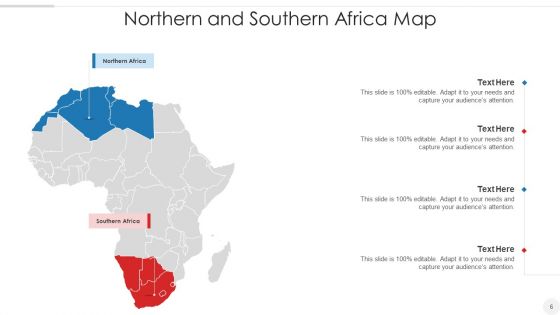 Map Of Africa State Cities Ppt PowerPoint Presentation Complete Deck With Slides