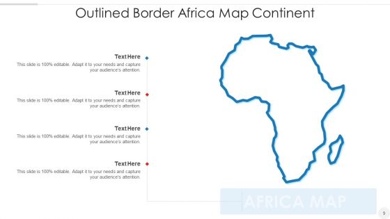Map Of Africa State Cities Ppt PowerPoint Presentation Complete Deck With Slides