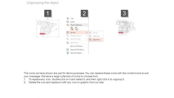 Map Of Africa With Men And Women Gender Ratio Powerpoint Slides
