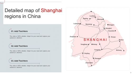 Map Of Shanghai And China Ppt PowerPoint Presentation Complete Deck With Slides
