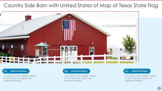 Map Of Texas State Ppt PowerPoint Presentation Complete With Slides