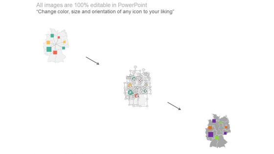 Map With Group Of Internet Based Applications Powerpoint Slides