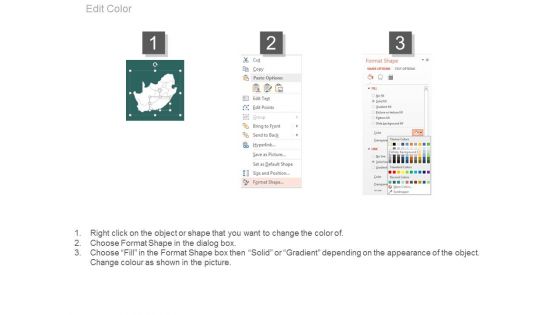 Maps For Kenya Belgium And South Africa Powerpoint Slides