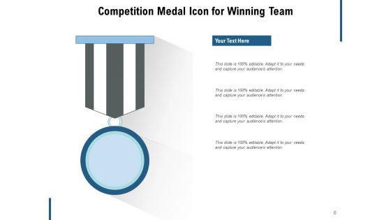 Market Competitor Icon Competition Icon Winning Team Ppt PowerPoint Presentation Complete Deck