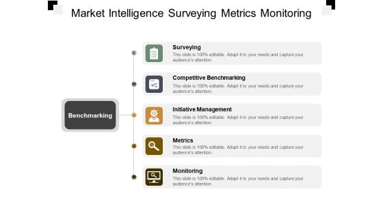 Market Intelligence Surveying Metrics Monitoring Ppt PowerPoint Presentation Portfolio Inspiration