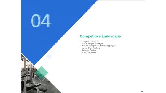 Market Overview Of The Fitness Industry Ppt PowerPoint Presentation Complete Deck With Slides