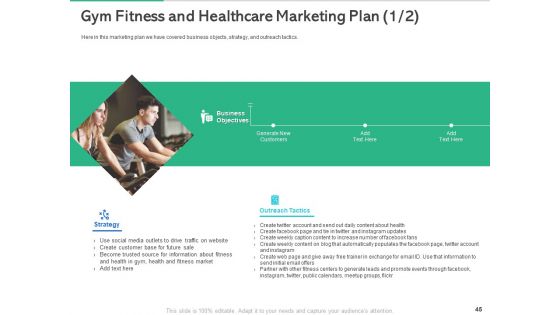 Market Overview Of The Fitness Industry Ppt PowerPoint Presentation Complete Deck With Slides