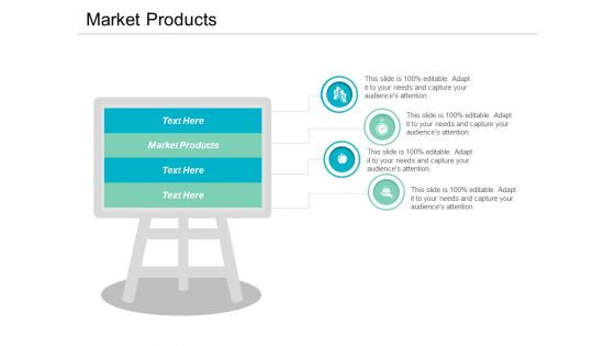 Market Products Ppt PowerPoint Presentation Show Brochure Cpb