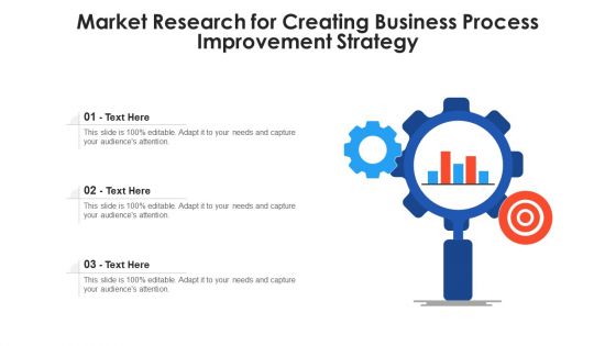 Market Research For Creating Business Process Improvement Strategy Ppt PowerPoint Presentation Gallery Show PDF