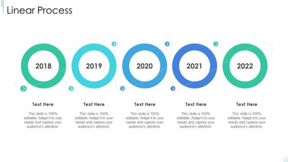 Market Research Strategy Scorecard Example Linear Process Infographics PDF