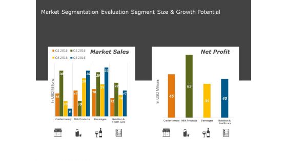 Market Segmentation Evaluation Segment Size And Growth Potential Ppt PowerPoint Presentation Outline Example