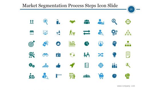 Market Segmentation Process Steps Ppt PowerPoint Presentation Complete Deck With Slides