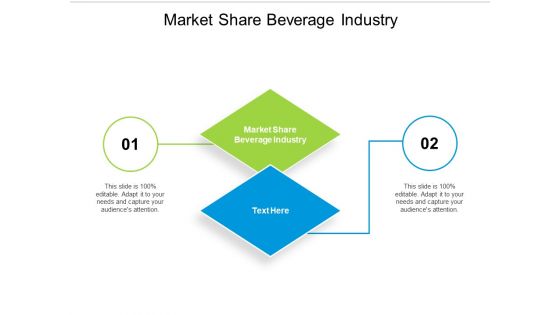 Market Share Beverage Industry Ppt PowerPoint Presentation Model Ideas Cpb