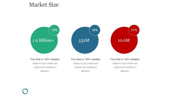 Market Size Template 1 Ppt PowerPoint Presentation Layouts