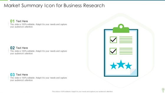 Market Summary Ppt PowerPoint Presentation Complete With Slides