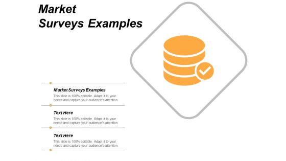 Market Surveys Examples Ppt PowerPoint Presentation Portfolio