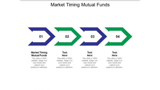 Market Timing Mutual Funds Ppt PowerPoint Presentation Icon Format Ideas Cpb