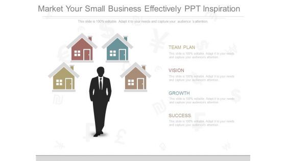 Market Your Small Business Effectively Ppt Inspiration