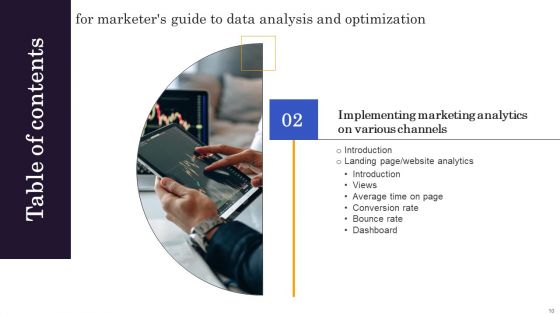 Marketers Guide To Data Analysis And Optimization Ppt PowerPoint Presentation Complete Deck With Slides