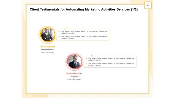 Marketing Automation Proposal Ppt PowerPoint Presentation Complete Deck With Slides