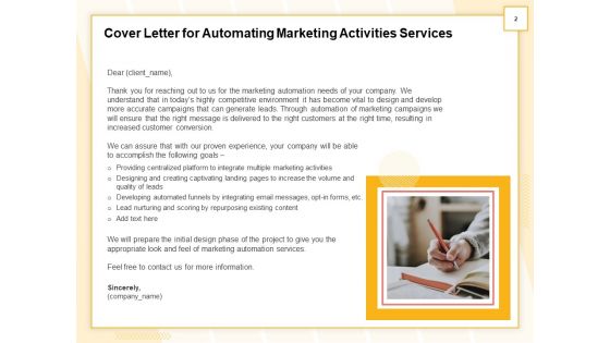 Marketing Automation Proposal Ppt PowerPoint Presentation Complete Deck With Slides