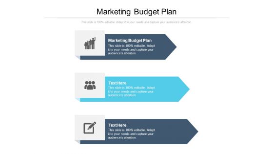 Marketing Budget Plan Ppt PowerPoint Presentation Styles Templates Cpb