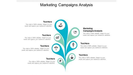 Marketing Campaigns Analysis Ppt PowerPoint Presentation Infographics Icon Cpb
