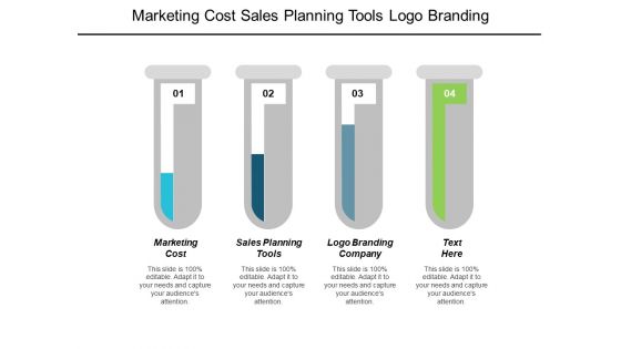 Marketing Cost Sales Planning Tools Logo Branding Company Ppt PowerPoint Presentation Infographic Template Show