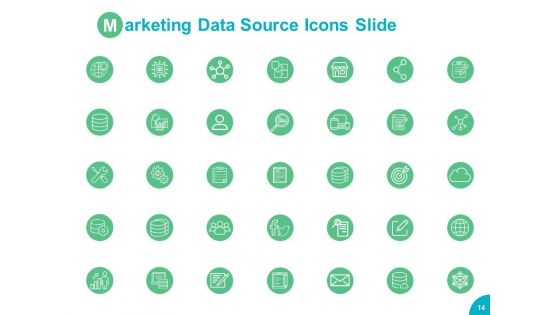 Marketing Data Sources Ppt PowerPoint Presentation Complete Deck With Slides