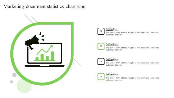 Marketing Document Statistics Chart Icon Themes PDF Marketing Document Statistics Chart Icon Themes PDF