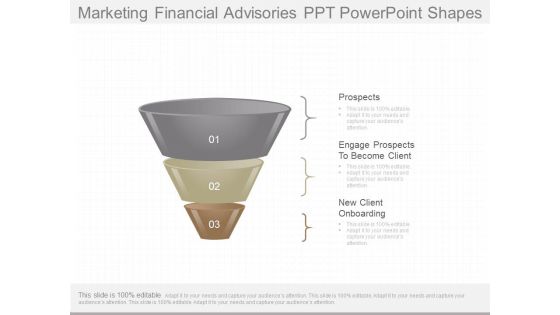 Marketing Financial Advisories Ppt Powerpoint Shapes